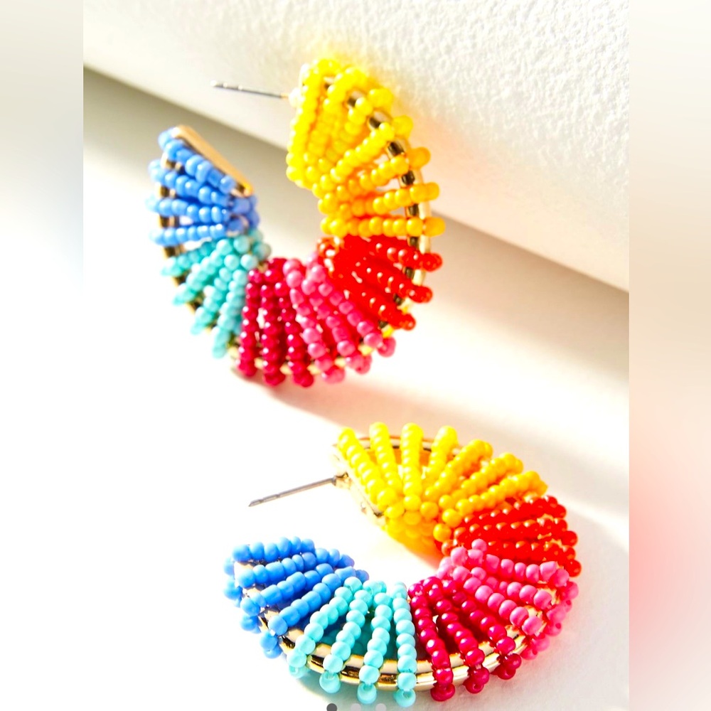 BaubleBar Giana Hoop Earrings